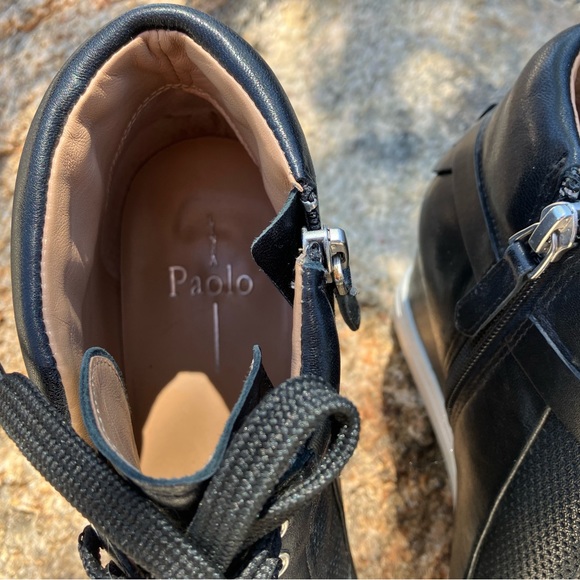 Lines Paulo wedge lace-up boots - Picture 8 of 11